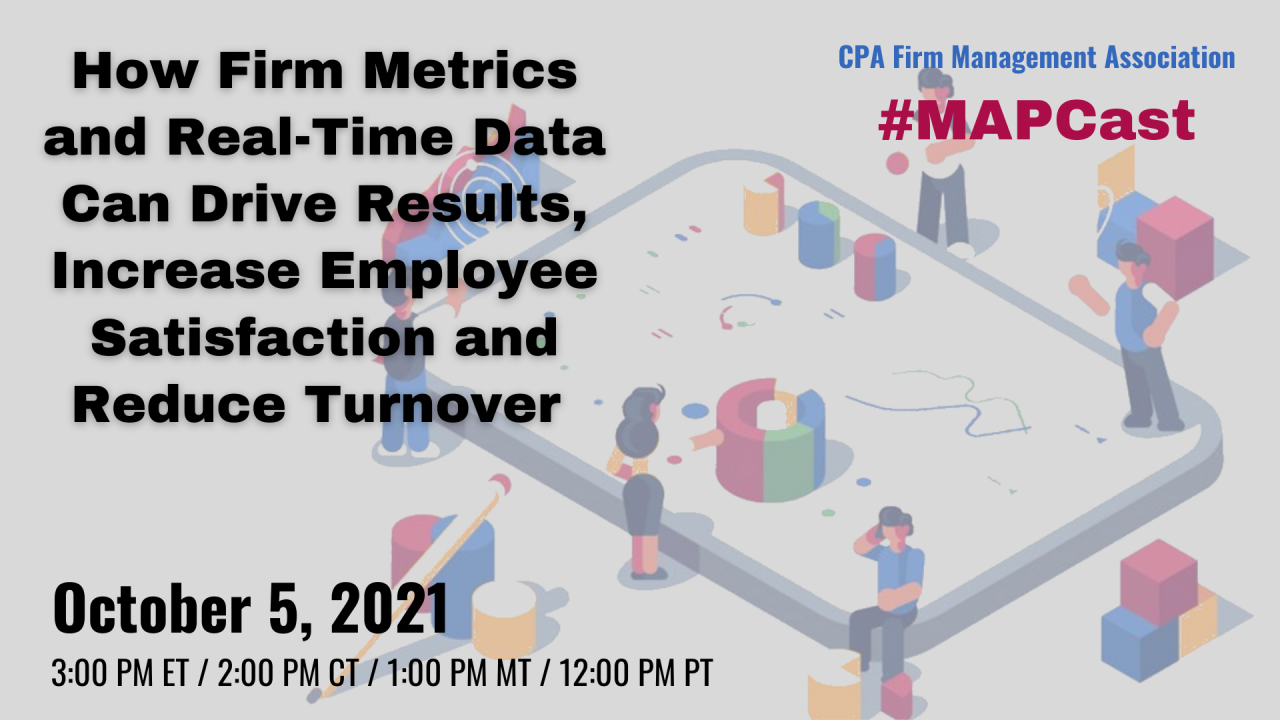 How Firm Metrics and Real-Time Data Can Drive Results, Increase Employee Satisfaction and Reduce Turnover MAPCast