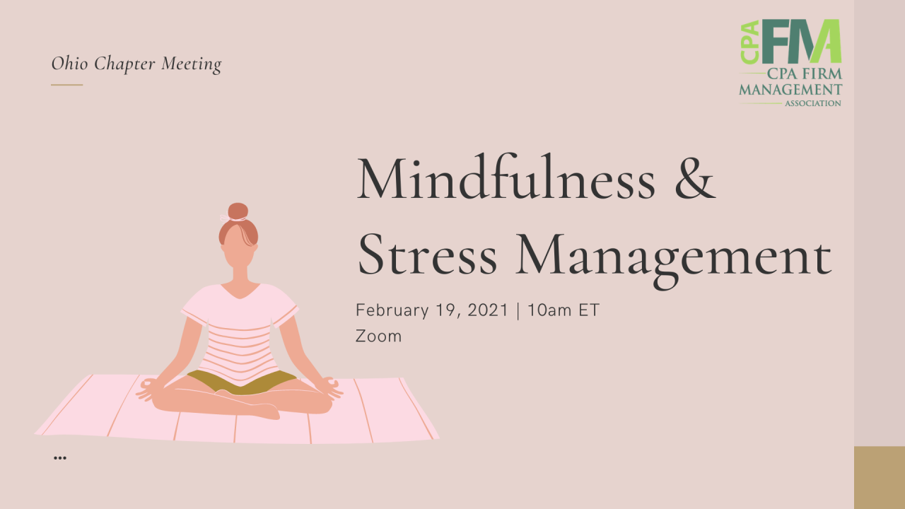 Mindfulness & Stress Management