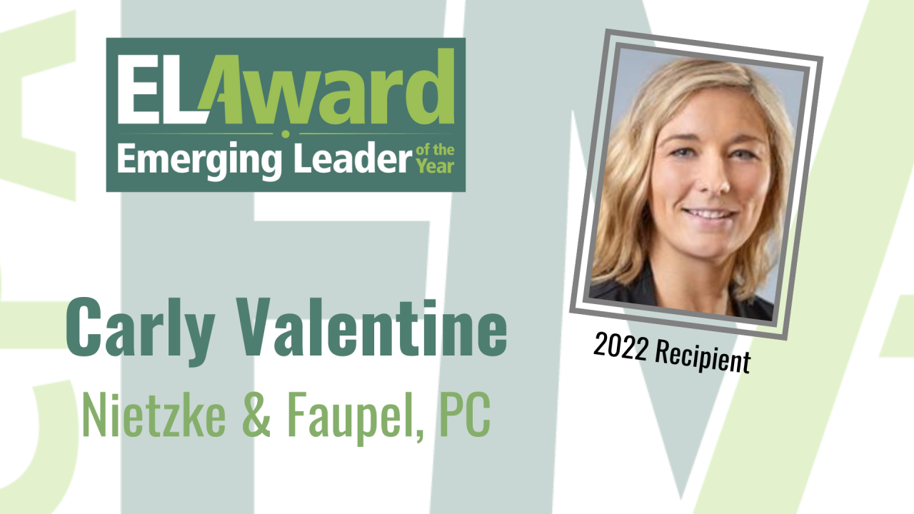 CPAFMA Presents 2022 Emerging Leader of the Year Award