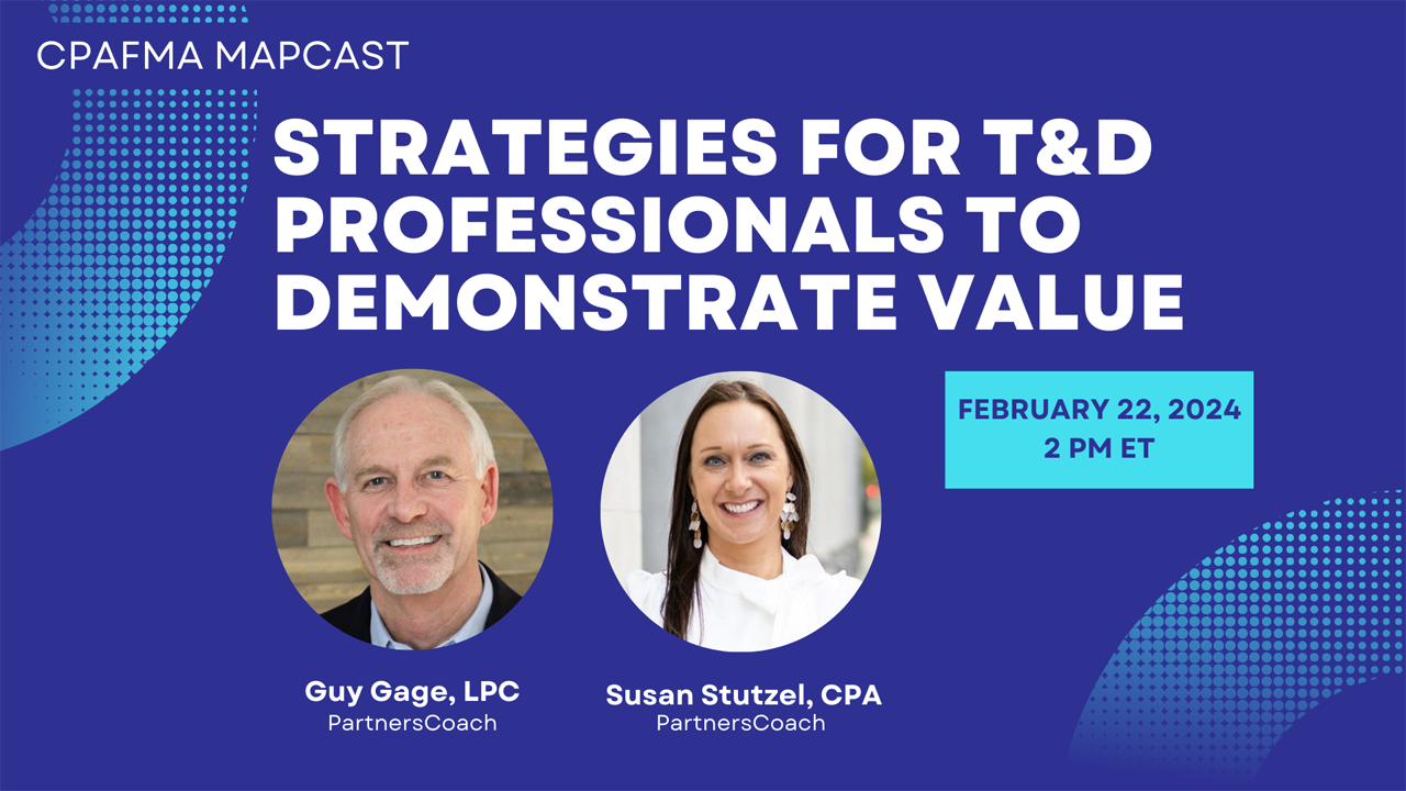 Strategies For T&D Professionals to Demonstrate Value