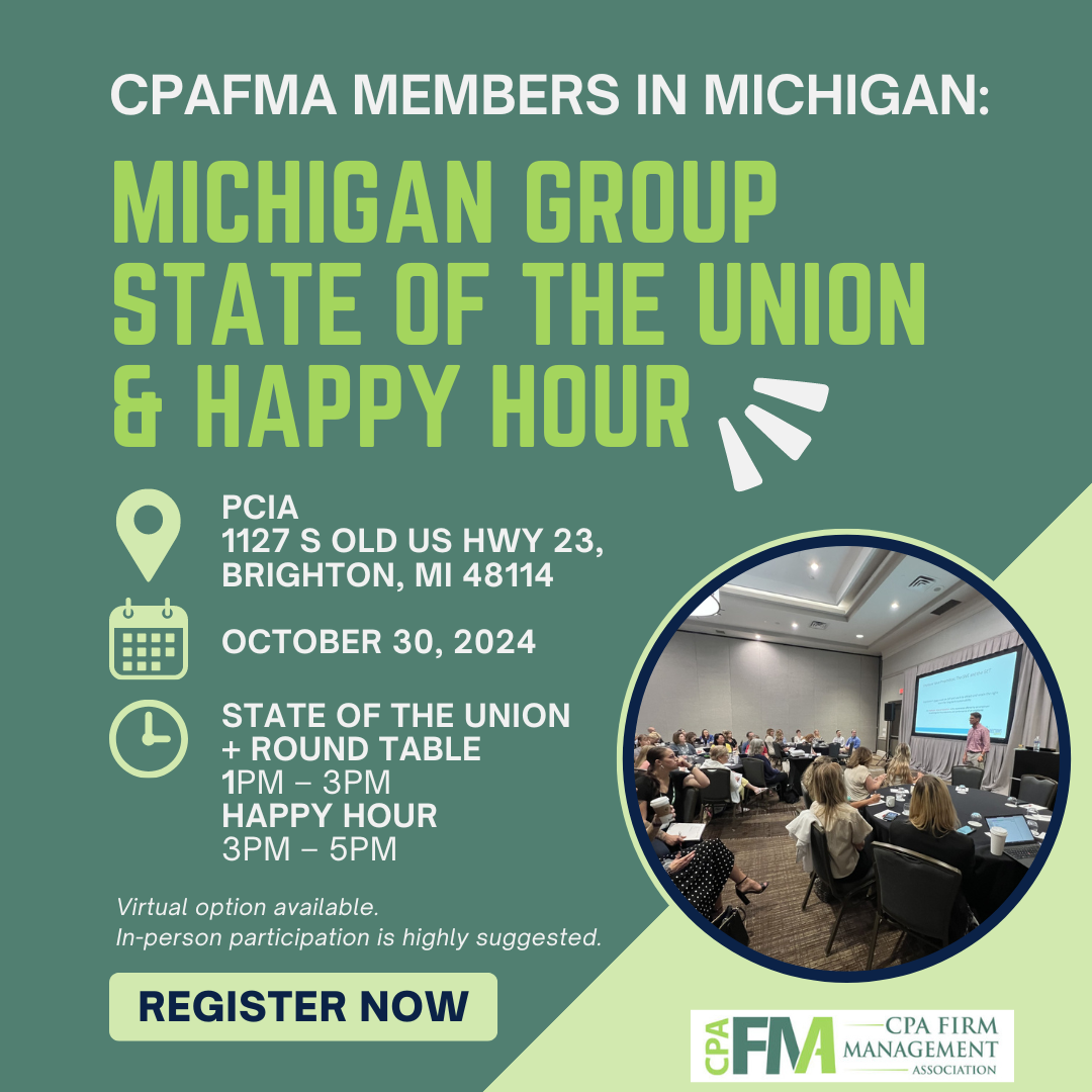 Michigan Group State of the Union and Happy Hour