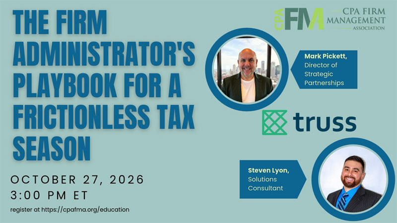 The Firm Administrator's Playbook for a Frictionless Tax Season
